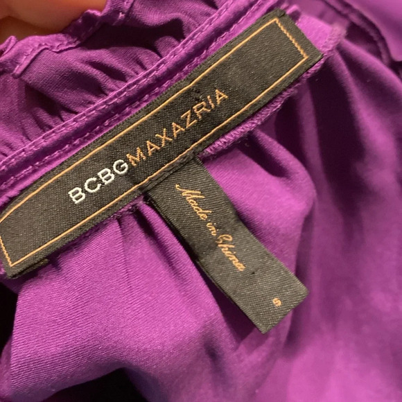 BCBGMaxAzria silk blouse size small - Picture 4 of 5
